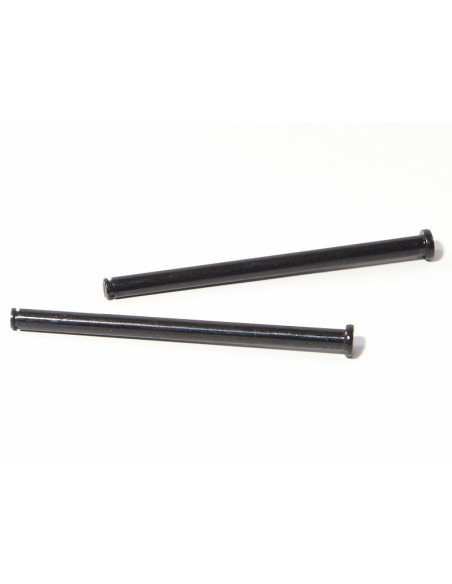 Flange Shaft 4x62mm (Black)(2pcs)