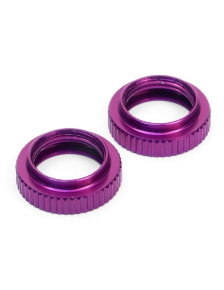 SHOCK NUT ADJUSTER (12X19X6MM) WITH O-RING (2 SETS)
