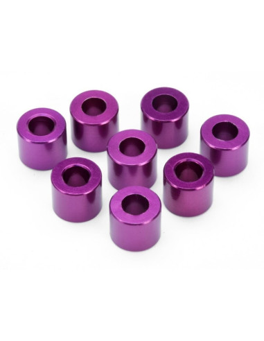 SPACER 4X8X6.5MM(PURPLE/8PCS)