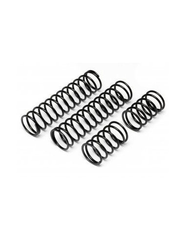 SHOCK SPRING 23X155X2.4MM 17.5 COILS (BLACK/2PCS)