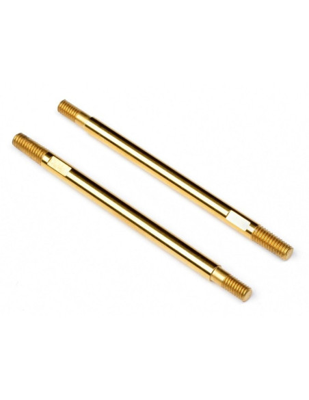 TITANIUM NITRIDE COATED SHOCK SHAFT 3x50mm (2pcs)