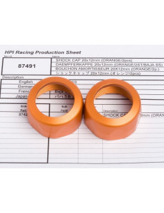 SHOCK CAP 20x12mm...