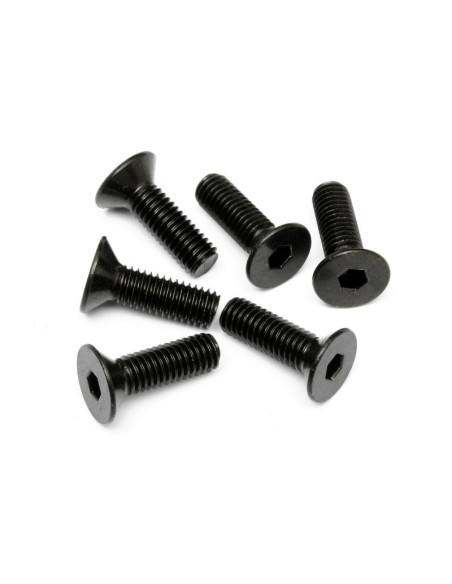 FLAT HEAD SCREW M5x16mm (HEX SOCKET/6pcs)