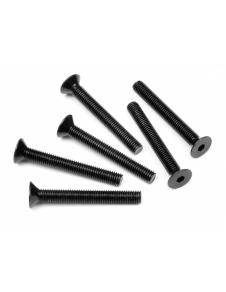 FLAT HEAD SCREW M5x40mm (HEX SOCKET/6pcs)