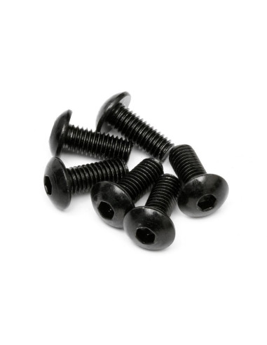 BUTTON HEAD SCREW M5x12mm (HEX SOCKET/6pcs)
