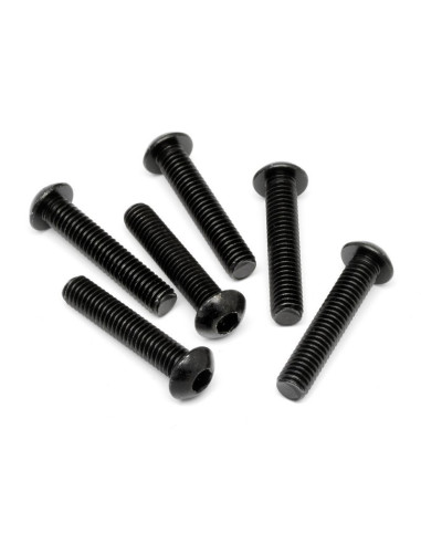 BUTTON HEAD SCREW M6x30mm