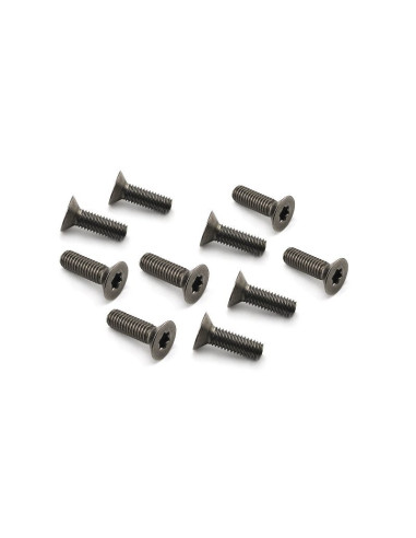 TITANIUM FLAT HEAD SCREW M5x16mm (10pcs)