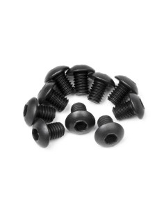BUTTON HEAD SCREW M3x4mm...