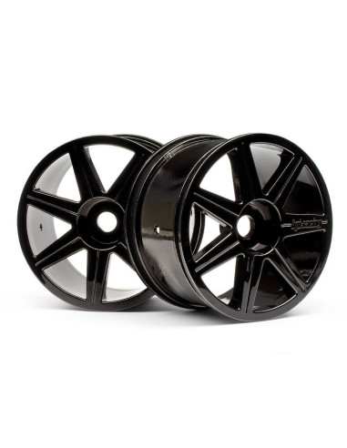 7 Spoke Black Chrome Trophy Truggy Wheel
