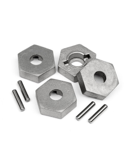 17mm Hex and Pin Set (4pcs)