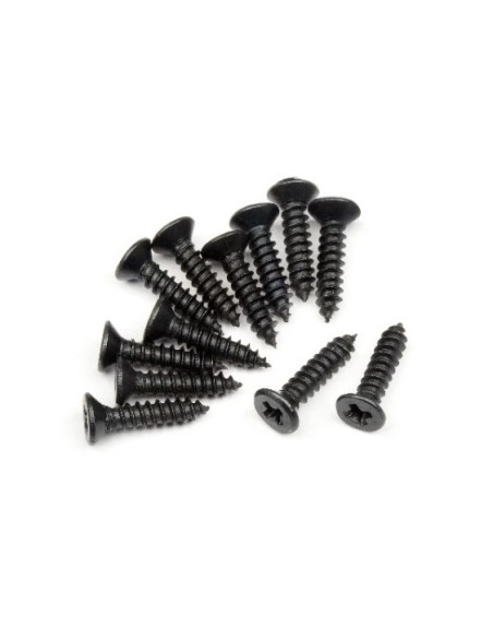 TP. FLAT HEAD SCREW M2.6X12MM (12PCS)