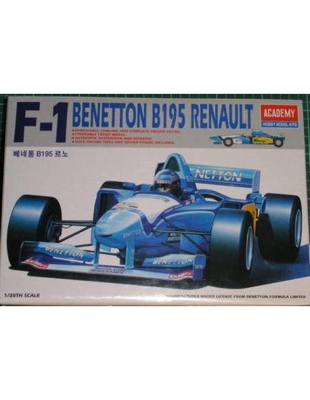 F1 Benetton B195 Renault escala 1/20