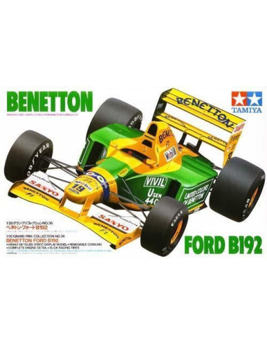 Benetton Ford B192 1992 (schumacher/Brundle) escala 1/20