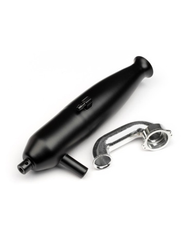 Black Exhaust Pipe & Manifold .28