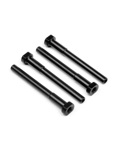 LIGHTWEIGHT ALUMINIUM DIFF MOUNT SHAFT (4 PCS)