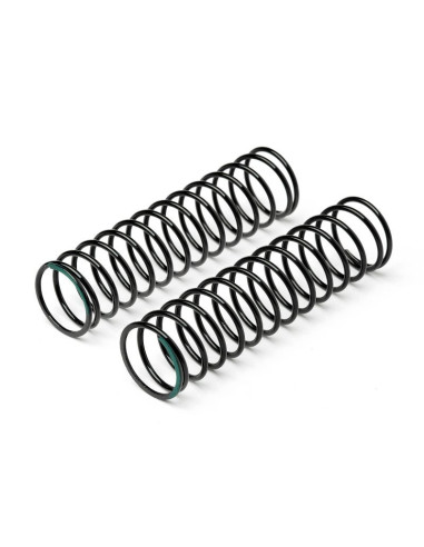 Rear Shock Spring Green Soft (pr)