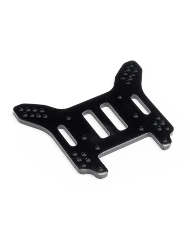 Rear Shock Tower 4mm Black (Trophy Buggy)