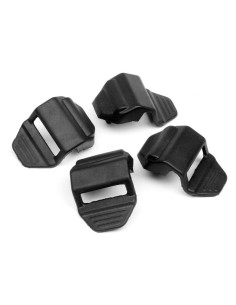 RUBBER STRAP (black/4pcs)