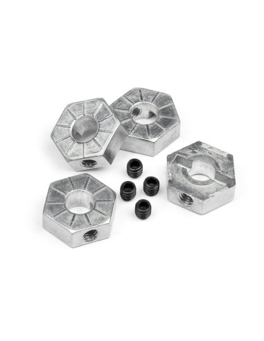 LOCKING HEX WHEEL HUB 12mm (4pcs)