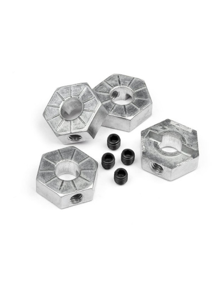 LOCKING HEX WHEEL HUB 12mm (4pcs)