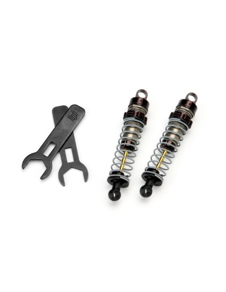 ALUMINUM THREADED SHOCK SET (67-87mm/2pcs)