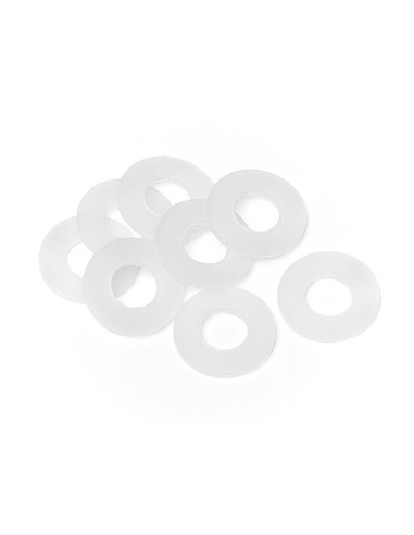 POM CARTRIDGE WASHER 3x6x0.5mm (8pcs)