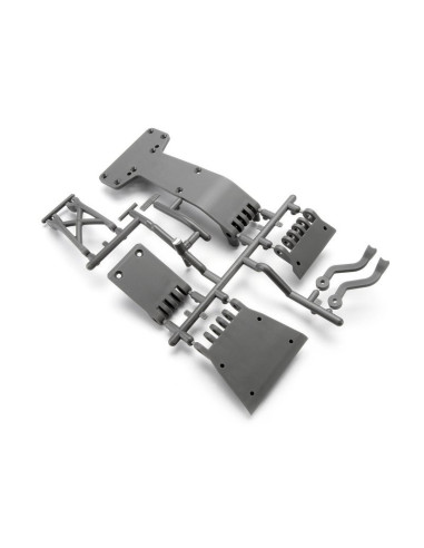 HIGH PERFORMANCE SKID PLATE SET (GRAY)