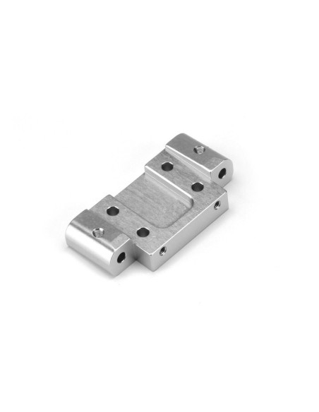 ALUMINUM FRONT SUSPENSION ARM MOUNT (5 DEG/SILVER)