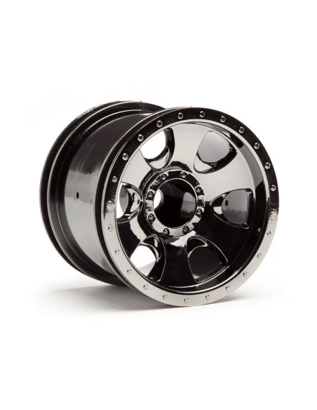 WARLOCK WHEEL BLACK CHROME (2.2IN/2PCS)