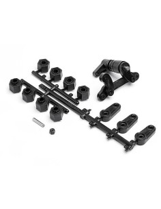 STEERING ARM/SERVO SAVER SET