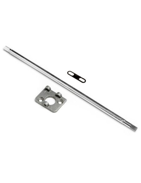 ALUMINUM CENTER DRIVE SHAFT/MOTOR MOUNT SET