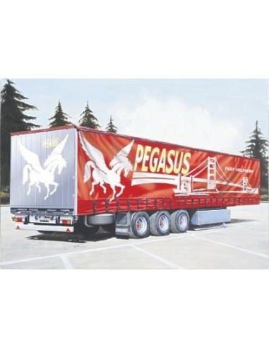 TRAILER CURTAINSIDE 1/24 Italeri