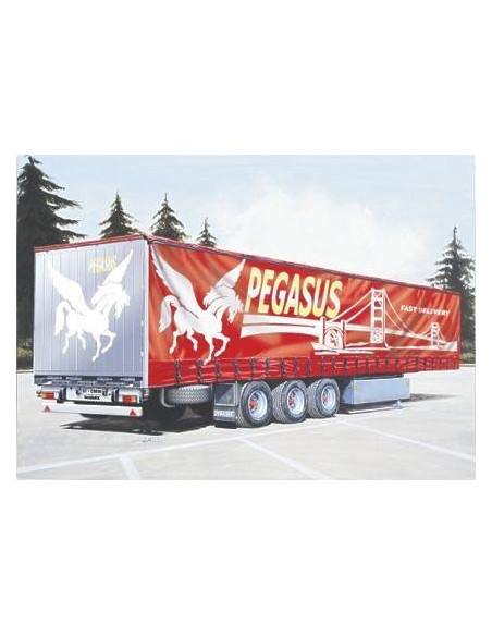 TRAILER CURTAINSIDE 1/24 Italeri