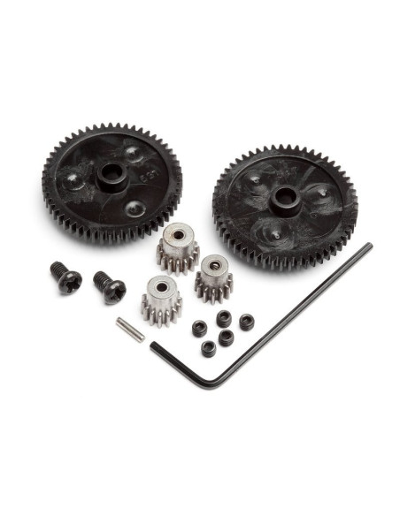 SPUR GEAR SET (2PCS)/PINION GEAR SET (3PCS)