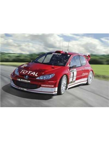 PEUGEOT 206 WRC '03 1/24 Heller