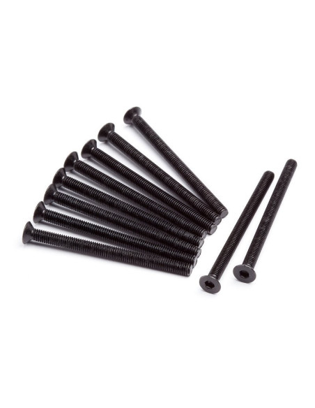 FLAT HEAD SCREW M3x40mm (HEX SOCKET/10pcs)