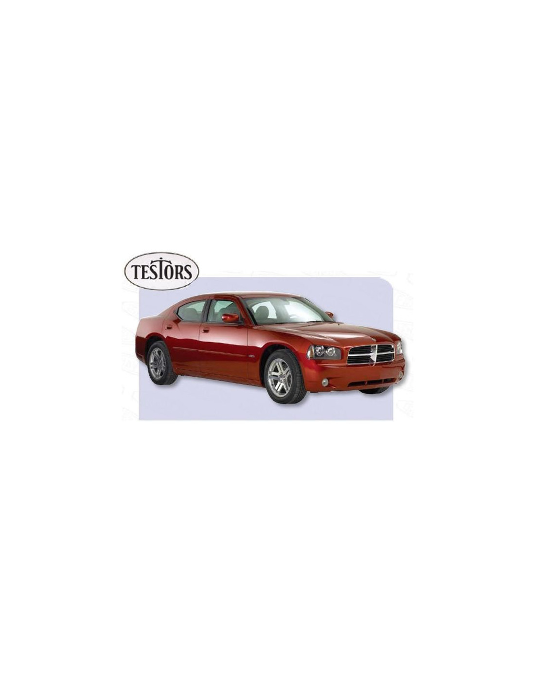 MAQUETA DODGE CHARGER 1:24 TESTOR