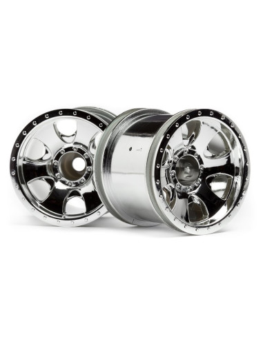 WARLOCK WHEEL CHROME (2.2IN/2PCS)
