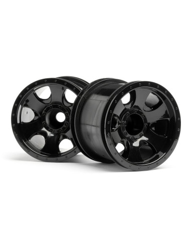 WARLOCK WHEEL BLACK (2.2IN/2PCS)
