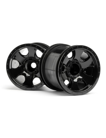 WARLOCK WHEEL BLACK (2.2IN/2PCS)
