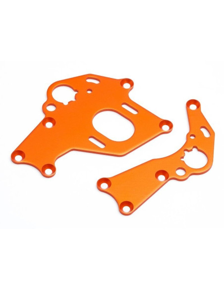 MOTOR MOUNT SET (LEFT/RIGHT/ORANGE)