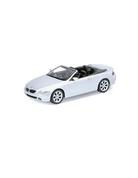 BMW 645Ci CONVERTIBLE PLATA 1/18 EN KIT (Plata)