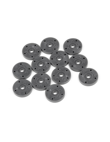 4 AND 5 HOLE SHOCK PISTON SET (1.2,/1.3/1.4mm)