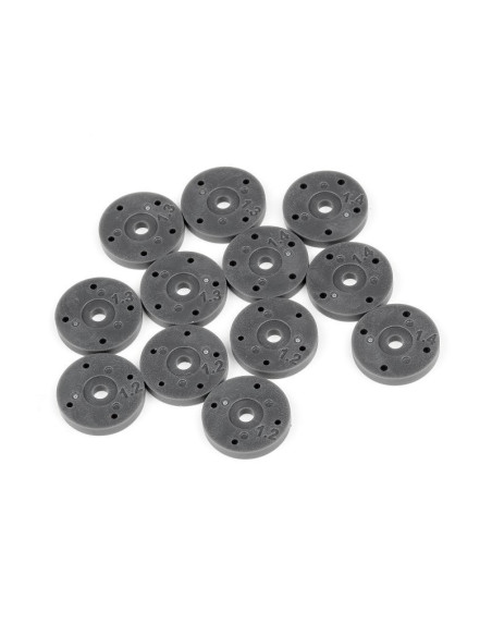 4 AND 5 HOLE SHOCK PISTON SET (1.2,/1.3/1.4mm)
