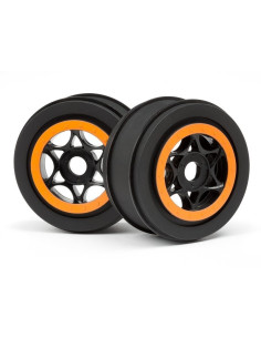 AH-64 WHEEL BLACK/ORANGE...