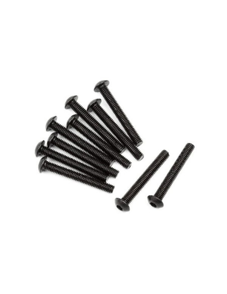 BUTTON HEAD SCREW M3x22mm (10pcs)