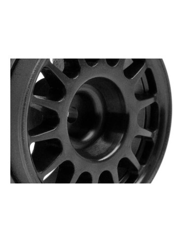WR8 RALLY OFFROAD WHEEL BLACK (48x33mm/2pcs)