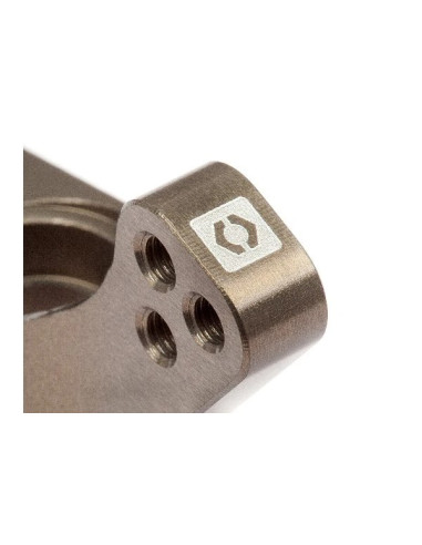 ALUMINUM REAR HUB CARRIER SET (0 DEG/HARD ANODIZE)