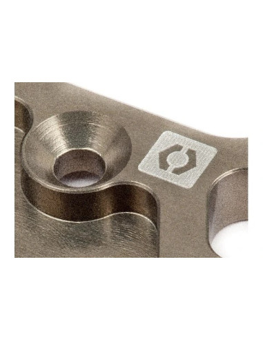 ALUMINUM FRONT UPPER BRACE (HARD ANODIZED)