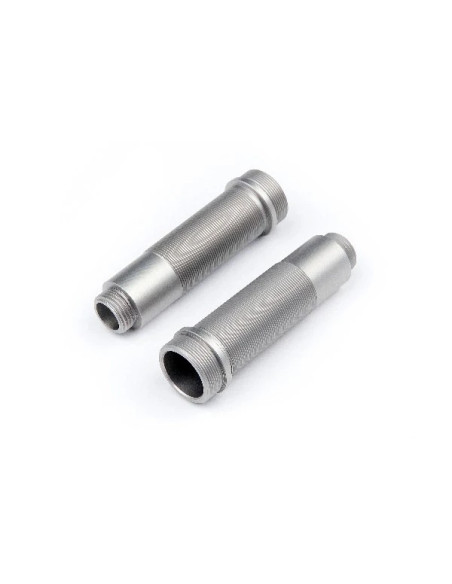 ALUMINUM SHOCK BODY SET (GUNMETAL/2pcs)